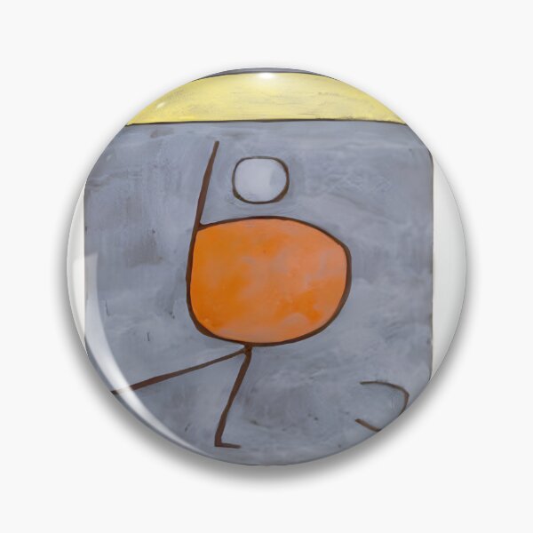 Item preview, Klee Inspired Art: Figure With Yellow Umbrella designed and sold by deiroclecirt.
