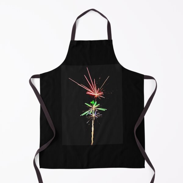 Item preview, Red and Green Fireworks Rising in the Dark designed and sold by BlueRidgeBazaar.