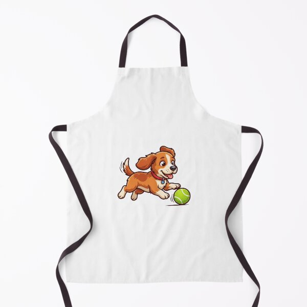 Item preview, Cute Puppy Playing with Ball Vector Art designed and sold by KaleeDesigns.