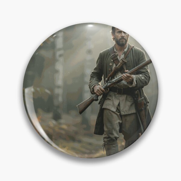 Item preview, Frontier Hunter Walking Through the Forest designed and sold by NicolasSoto.