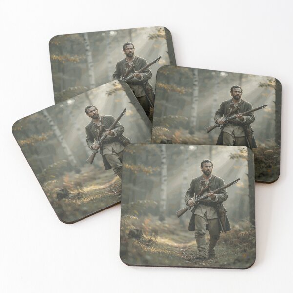 Item preview, Frontier Hunter Walking Through the Forest designed and sold by NicolasSoto.