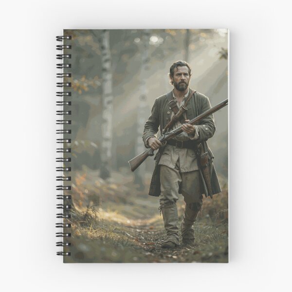 Item preview, Frontier Hunter Walking Through the Forest designed and sold by NicolasSoto.