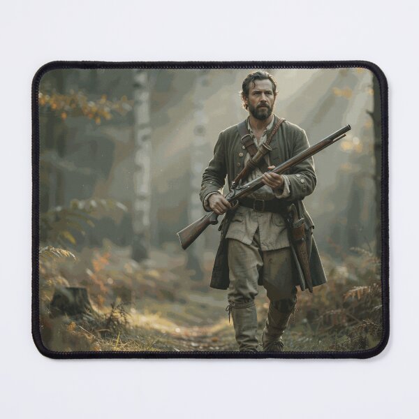 Item preview, Frontier Hunter Walking Through the Forest designed and sold by NicolasSoto.