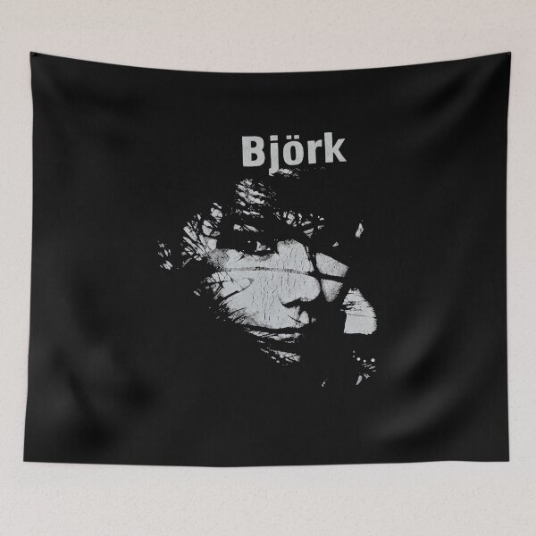 Item preview, Bjork Vintage Portrait Alternative Music Graphic T-Shirt designed and sold by rzanhoo.
