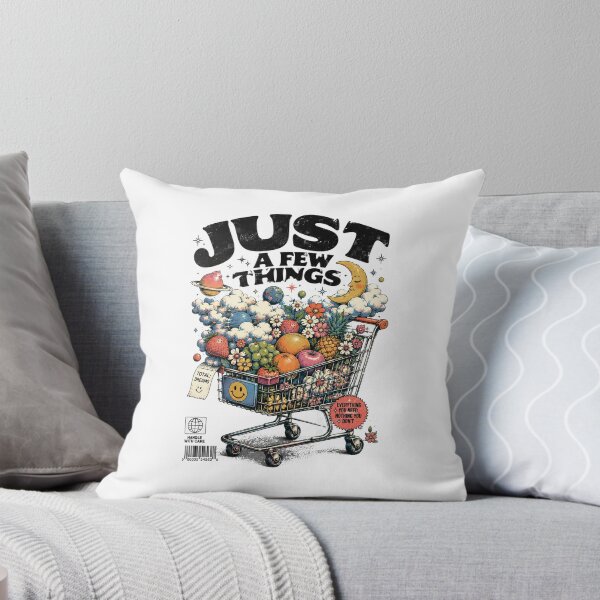 Item preview, Just a Few Things – Surreal Grocery Cart, Fruits & Cosmic Dreams designed and sold by NarpLTD.