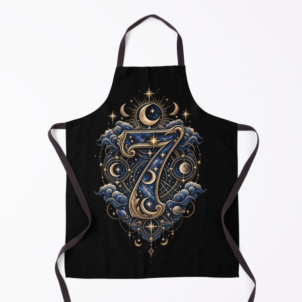 Item preview, Cosmic Sacred Seven Mystical Numerology Design designed and sold by NovaMoodCo.