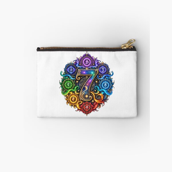 Item preview, Seven Chakra Energy Spiritual Numerology Design designed and sold by NovaMoodCo.