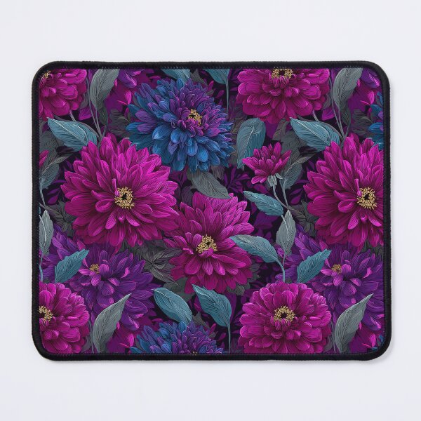 Item preview, Flourishing Zinnia Floral - Retro Flower Floral - Housewarming Gifts designed and sold by RoyalStarsPatts.