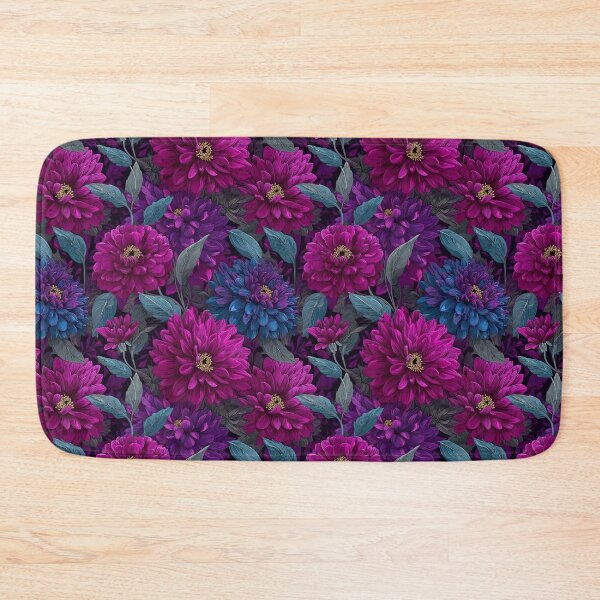 Item preview, Flourishing Zinnia Floral  - Retro Flower Floral - Housewarming Gifts designed and sold by RoyalStarsPatts.
