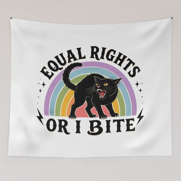 Item preview, Pride Cat, Equal Rights LGBTQIA Activism designed and sold by Cchotlan.