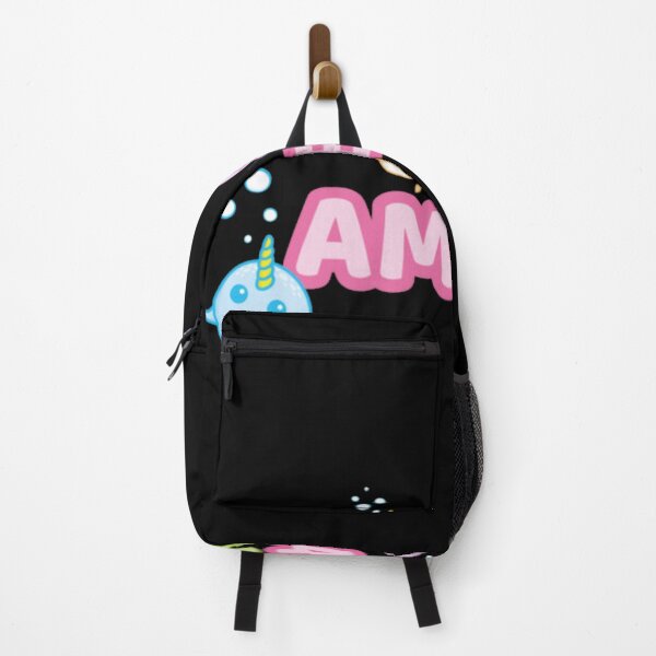 Item preview, Personalised Amelia Narwhal Sea Unicorn Design designed and sold by ThePanio.