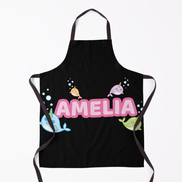 Item preview, Personalised Amelia Narwhal Sea Unicorn Design designed and sold by Imaplatypus.