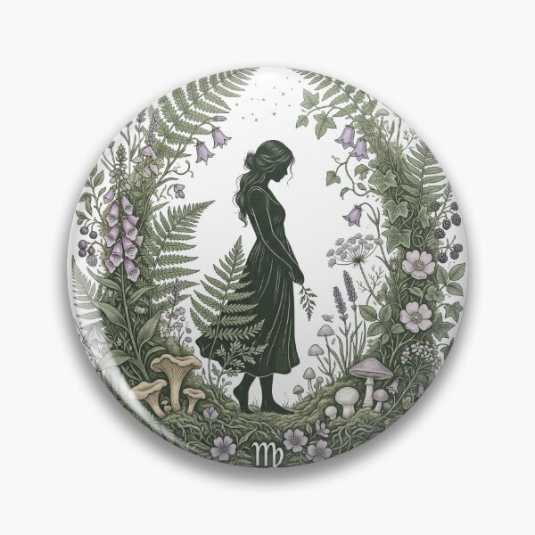 Item preview,  Virgo Core Fairy Aesthetic Botanical Maiden  designed and sold by Osmose-Studio.
