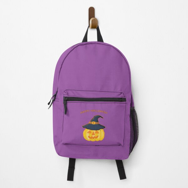 Item preview, Jack-o'-Lantern Wearing Wizard Hat on Halloween designed and sold by studiodrchicken.