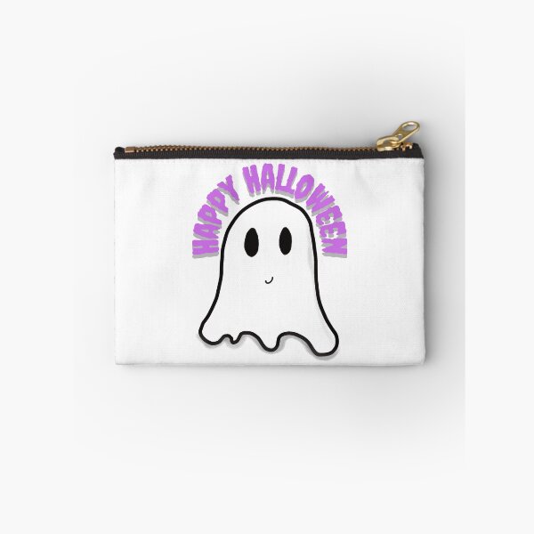 Item preview, Happy Halloween Ghost Purple designed and sold by MarginaliaMagic.