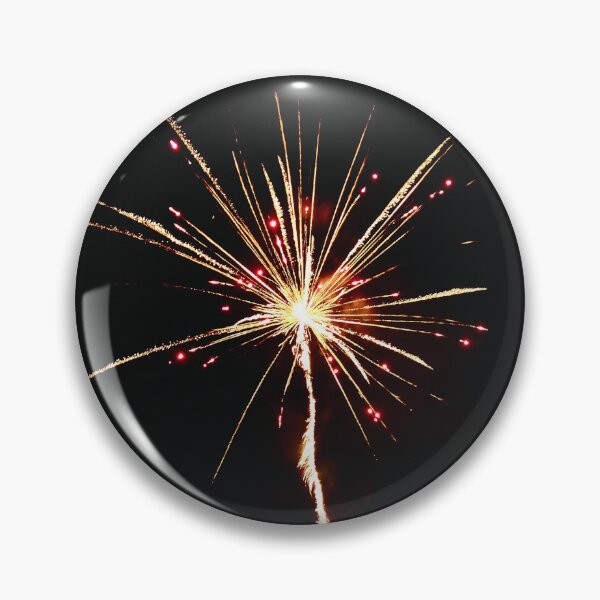 Item preview, Golden Dandelion Firework with a Trailing Tail designed and sold by BlueRidgeBazaar.