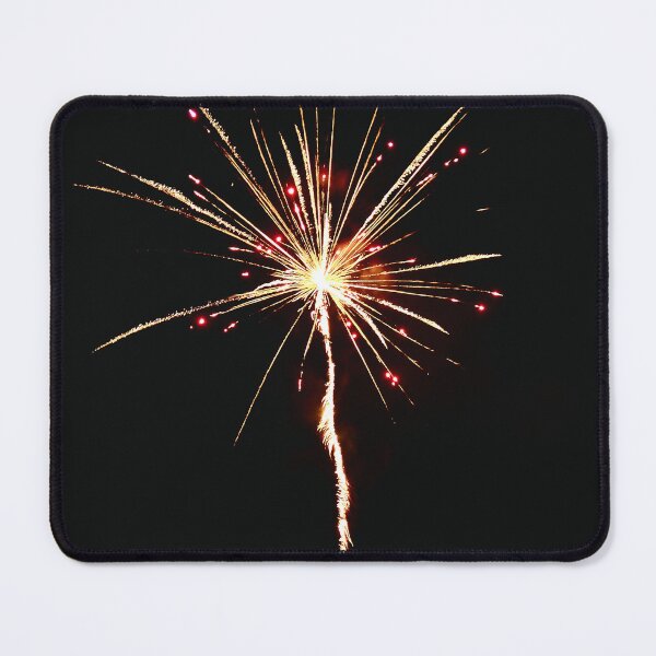 Item preview, Golden Dandelion Firework with a Trailing Tail designed and sold by BlueRidgeBazaar.