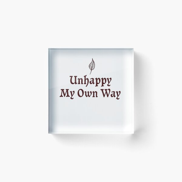 Item preview, Literary design unhappy my own way inspired by Anna Karenina designed and sold by Prints by Mat.