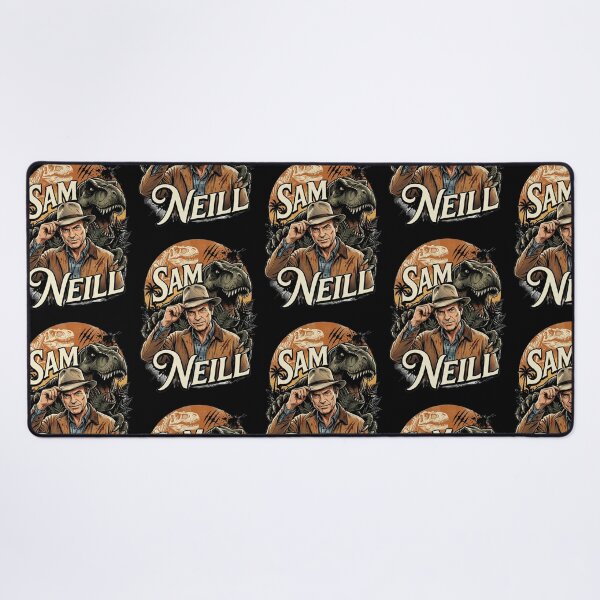 Item preview, Sam Neill Dinosaur Adventure Vintage Retro T-Shirt Design designed and sold by Eddy048.