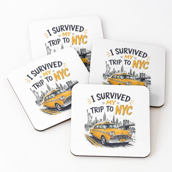 Item preview, I Survived My Trip to NYC designed and sold by EdificatTTArt.