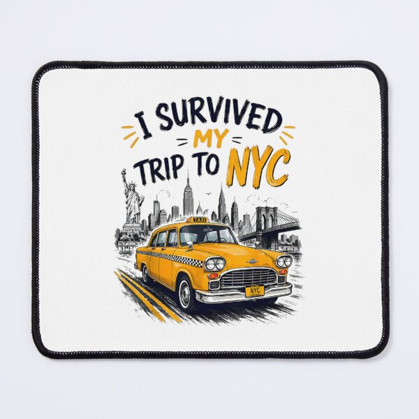 Item preview, I Survived My Trip to NYC designed and sold by EdificatTTArt.