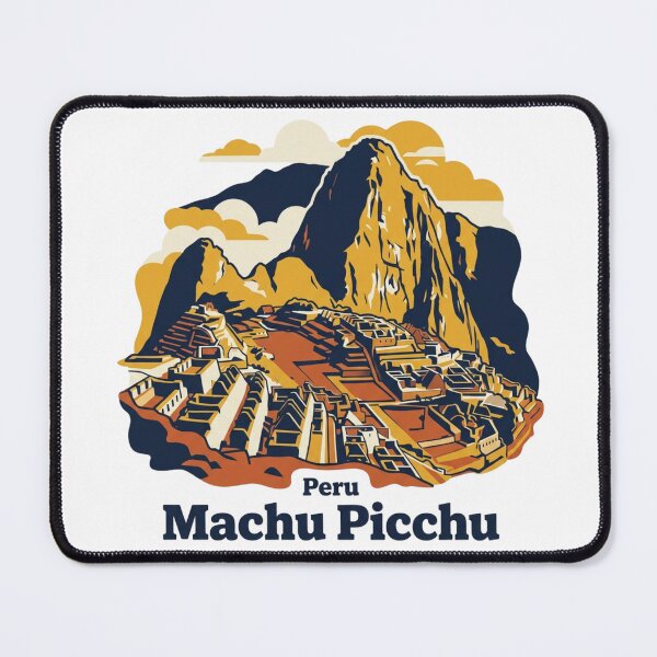 Item preview, Machu Picchu Bold Retro Graphic Travel Poster designed and sold by Inkworksbyshery.