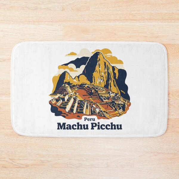 Item preview, Machu Picchu Bold Retro Graphic Travel Poster designed and sold by Inkworksbyshery.