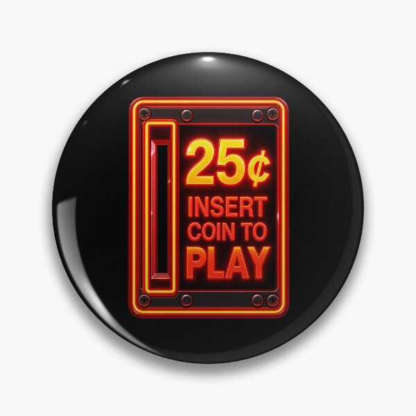 Item preview, Insert Coin to Play #Retro #Arcade #videogames designed and sold by Rogue507.