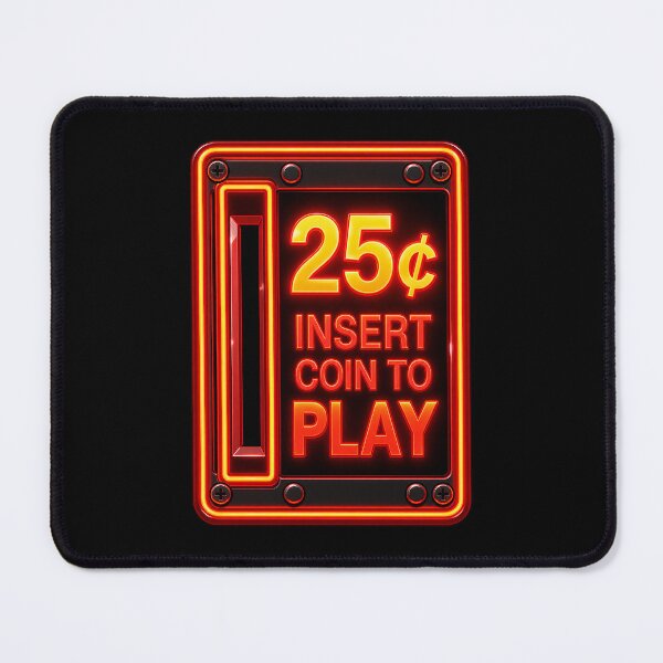 Item preview, Insert Coin to Play #Retro #Arcade #videogames designed and sold by Rogue507.