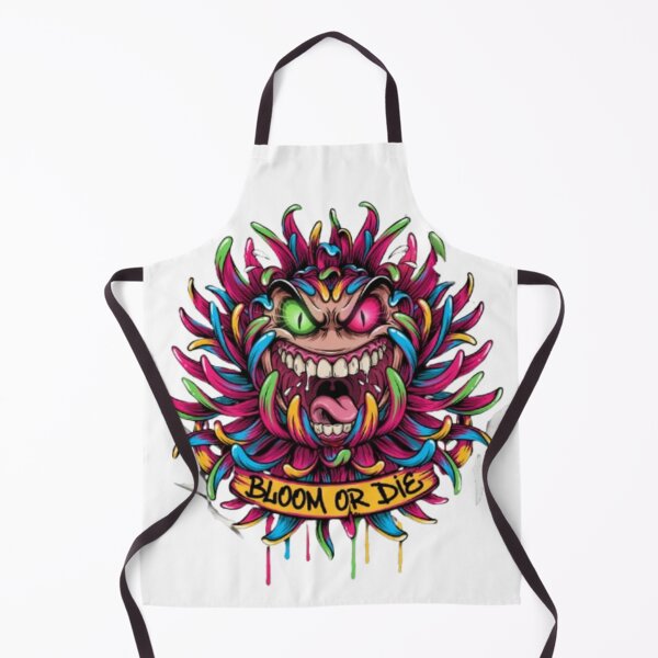 Item preview, Bloom Or Die Colorful Flower Monster designed and sold by TeeDesignMaster.
