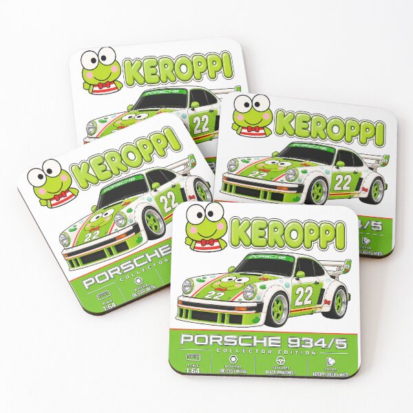 Item preview, Keroppi Green and White Porsche 934/5 designed and sold by jubileuuu.