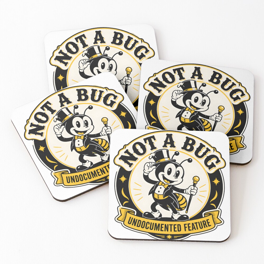 Item preview, Coasters (Set of 4) designed and sold by thirdshiftlab.