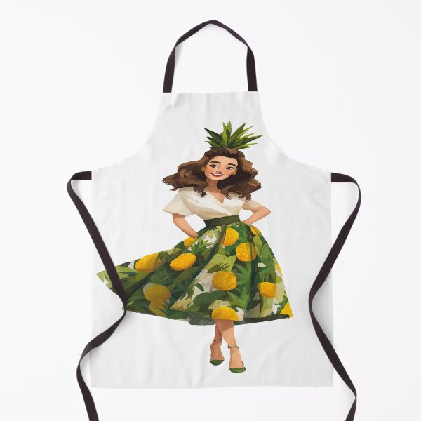 Item preview, 1950s Bold Lady Pineapple Dress Design designed and sold by RichardRags.