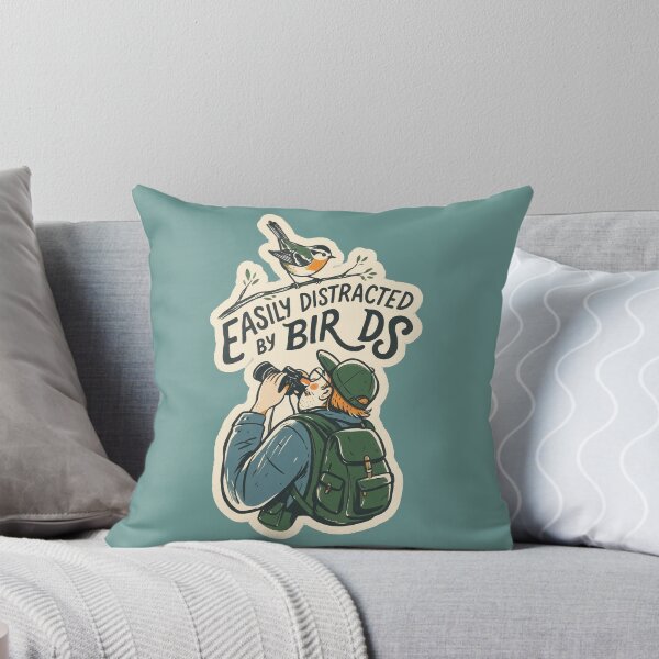 Item preview, Easily Distracted by Birds Funny Birdwatching Design designed and sold by limos.