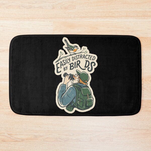 Item preview, Easily Distracted by Birds Funny Birdwatching Design designed and sold by limos.