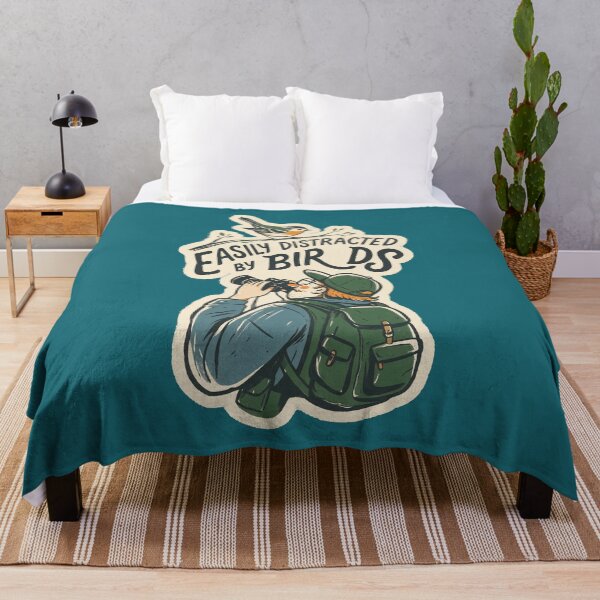 Item preview, Easily Distracted by Birds Funny Birdwatching Design designed and sold by limos.