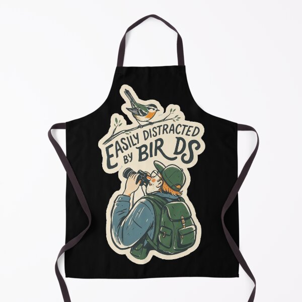 Item preview, Easily Distracted by Birds Funny Birdwatching Design designed and sold by limos.