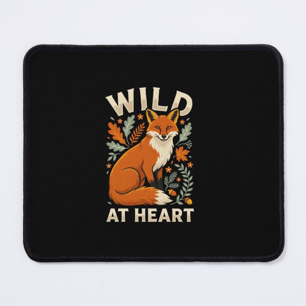 Item preview, Wild at Heart T Shirt, Woodland Animal Shirt, Vintage Nature Tee, Forest Lover Gift designed and sold by Daily Mood Tees.