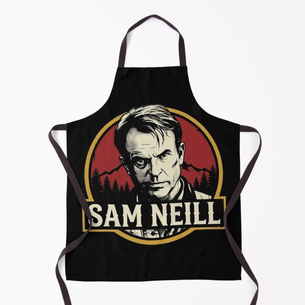 Item preview, Sam Neill Vintage Retro Portrait Movie Actor Design designed and sold by Eddy048.
