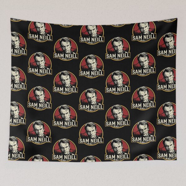 Item preview, Sam Neill Vintage Retro Portrait Movie Actor Design designed and sold by Eddy048.