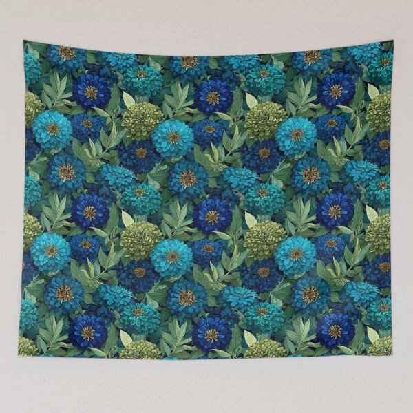 Item preview, Wild Zinnia Flower  - Birth Flower Pattern - Moms Day Gifts designed and sold by RoyalStarsPatts.