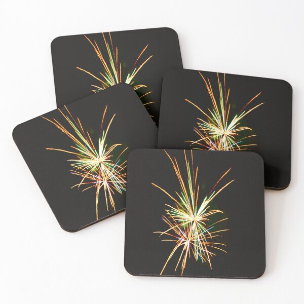 Item preview, Golden Fireworks Burst Against a Midnight Sky designed and sold by BlueRidgeBazaar.