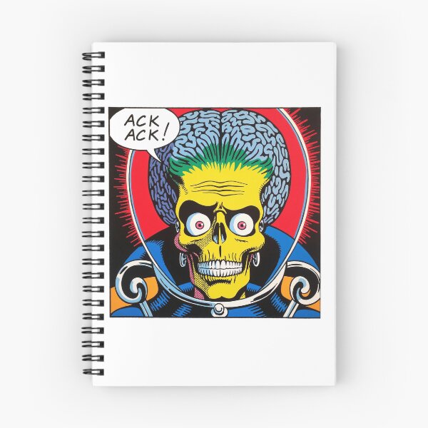 Item preview, Ack Ack Martian Pop Art designed and sold by Pop-And-Pixels.