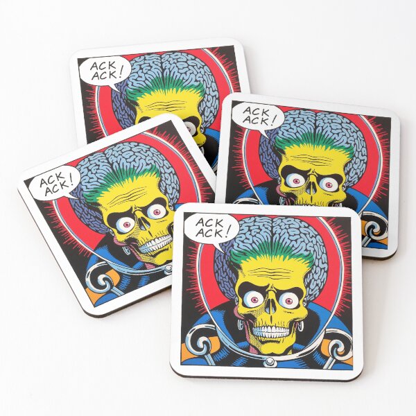 Item preview, Ack Ack Martian Pop Art designed and sold by Pop-And-Pixels.