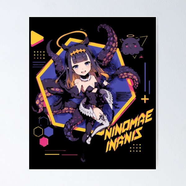 Item preview, Ninomae Inanis Vintage Art designed and sold by comeoutlunita.