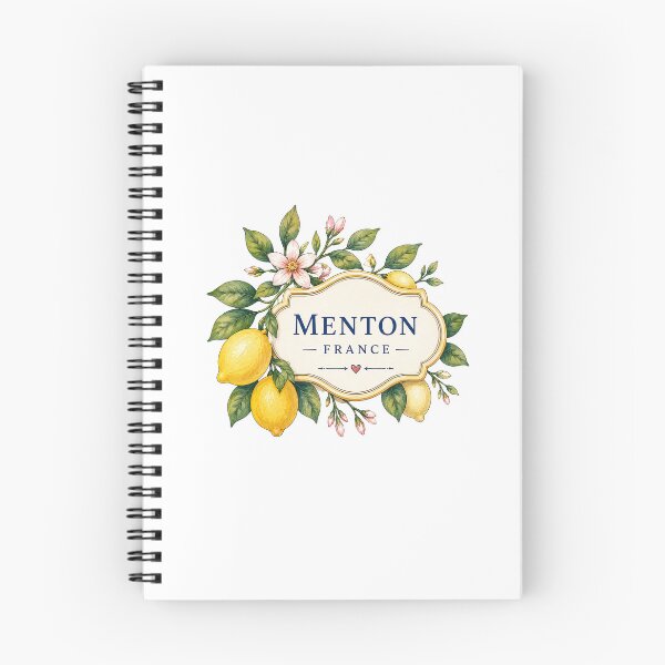 Aperçu de l'œuvre Souvenir Vintage Menton France Citron créée et vendue par NoExcusesTraveller .