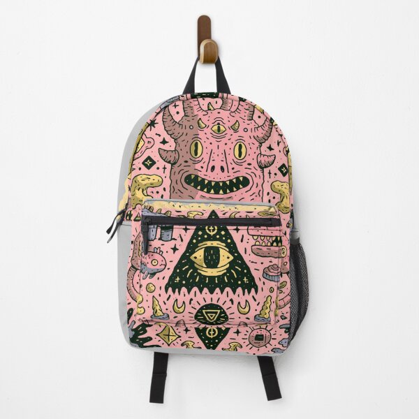 Item preview, Psychedelic Horned Monster Mystical Doodle Design designed and sold by Romgora.
