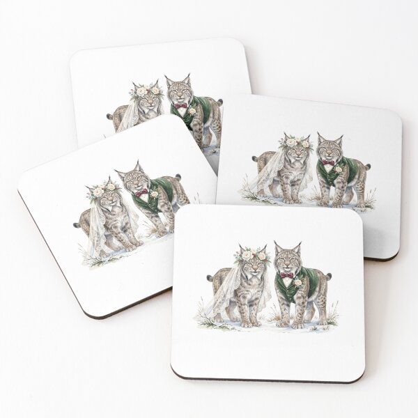 Item preview, Lynx's Couple Wedding Art designed and sold by Roy & Tiffany.