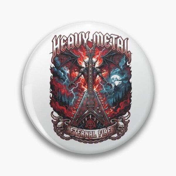 Item preview, HEAVY METAL ETERNAL FIRE designed and sold by ROCK_WELL.