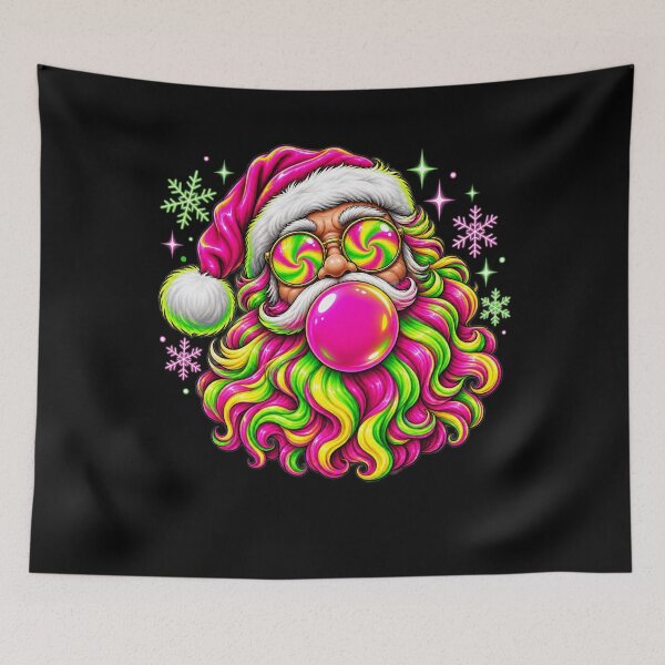 Item preview, Retro Santa Claus Christmas Pink Bubble Gum Sunglasses Kids Youth designed and sold by clothesy7.